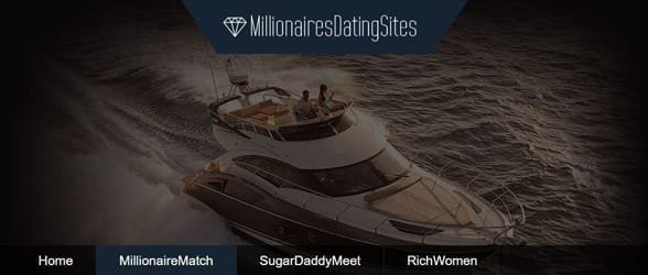 Screenshot von MillionairesDatingSites.com