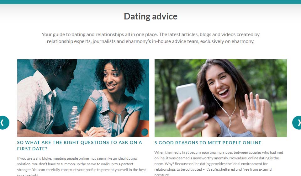 Using Eharmony