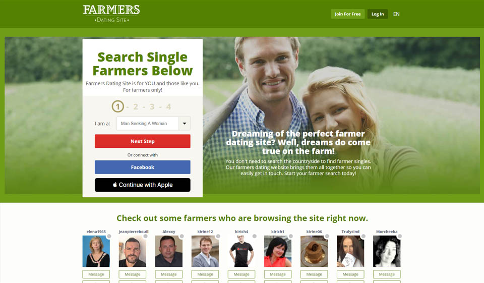 Dating Sites for Farmers