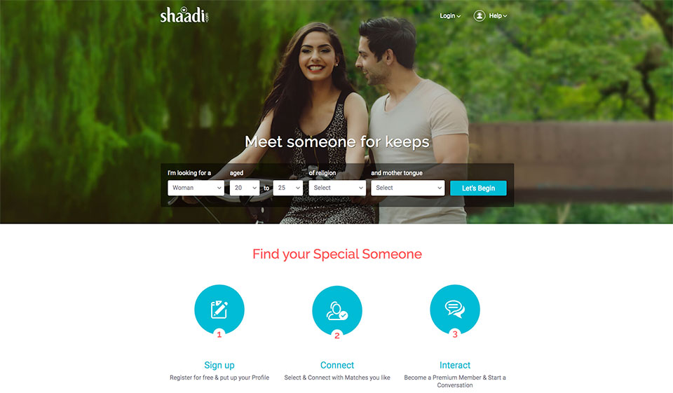 shaadi online dating