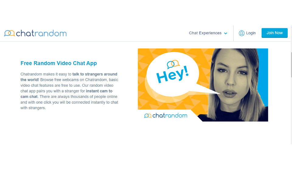 Chatrandom Free Random Video Chat Cam Chat With Strangers - 