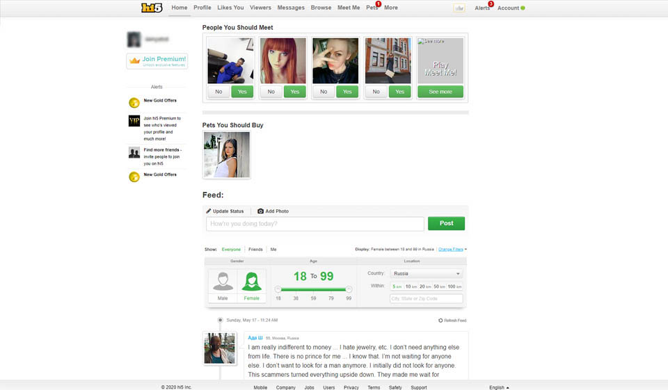 Hi5 Review: Great Dating Site?