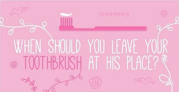 Wanneer moet je je tandenborstel bij hem achterlaten?