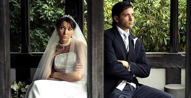 Gli sposini ottimisti possono avere matrimoni meno felici