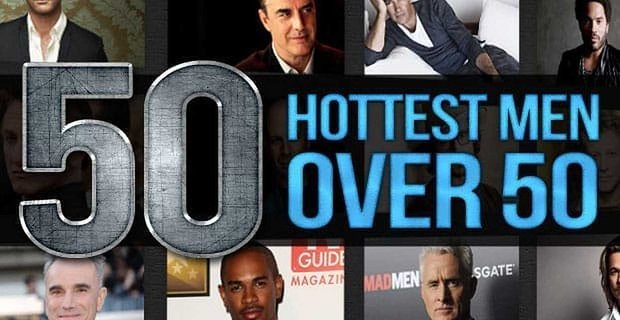 50 hommes les plus chauds de plus de 50 ans