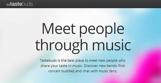 Tastebuds: L’application musicale qui touche la corde sensible de l’industrie des rencontres