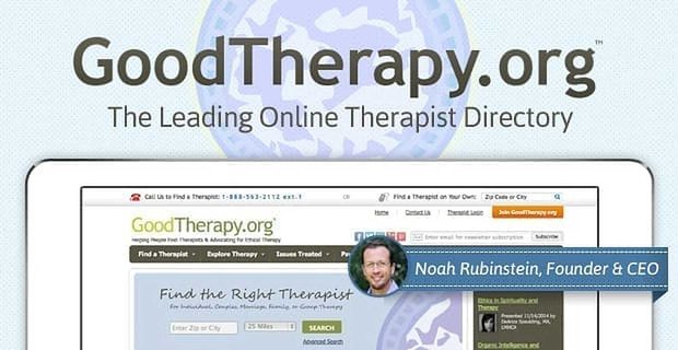 5 maneras en que GoodTherapy.org encontrará al terapeuta adecuado para su vida amorosa