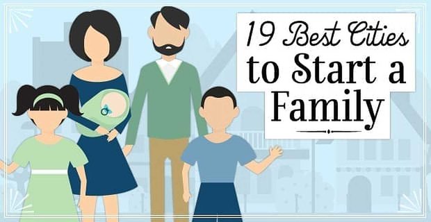 19 beste steden om een gezin te stichten