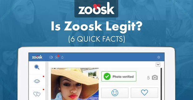 ¿Zoosk es legítimo? – (6 hechos breves)