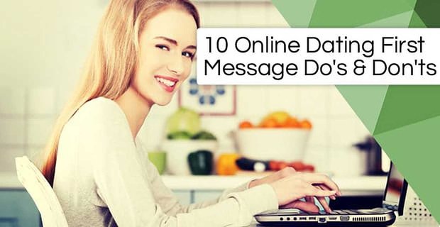 10 Premiers messages de rencontres en ligne à faire et à ne pas faire – (Plus des exemples pour les gars et les filles)