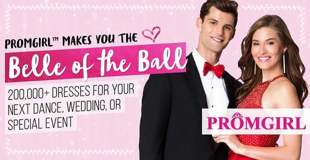 PromGirl z vás dělá Belle of the Ball: 200 000+ šatů pro váš příští tanec, svatbu nebo speciální událost