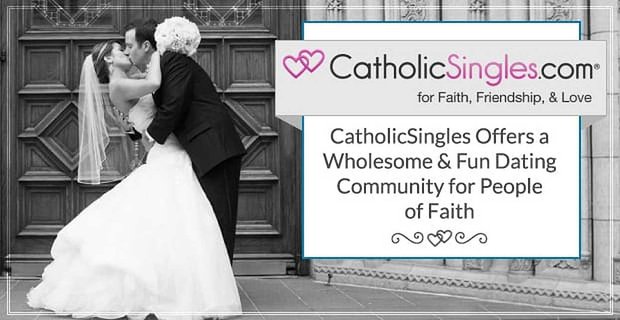 CatholicSingles offre una comunità di incontri sana e divertente per persone di fede