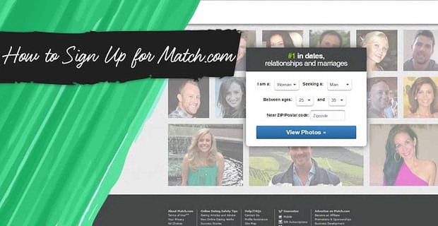 Inscrivez-vous gratuitement sur Match.com: 5 étapes simples et rapides