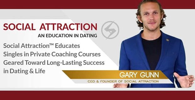 La atracción social educa a los solteros en cursos de entrenamiento privados orientados hacia el éxito duradero en las citas y la vida