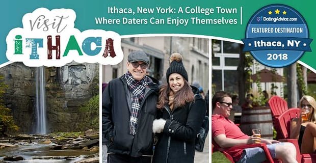 2018 Doporučená destinace Ithaca, New York – vysokoškolské město, kde si Daters mohou užít klid přírody a atmosféru Cool City Vibe