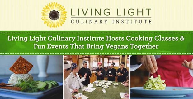 Living Light Culinary Institute, Veganları Bir Araya Getiren Yemek Kursları ve Eğlenceli Etkinliklere Ev Sahipliği Yapıyor