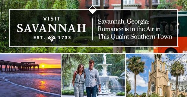 Savannah, Georgia: Romans unosi się w powietrzu w tym uroczym południowym mieście