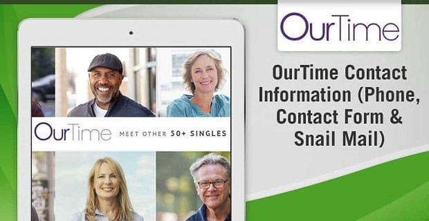 OurTime Contact Informatie (Telefoon, Contact Formulier & Snail Mail)
