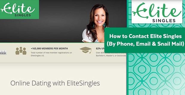Cómo contactar a los solteros de élite