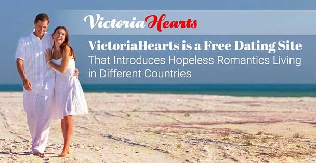 VictoriaHearts est un site de rencontre gratuit qui présente des romantiques désespérés vivant dans différents pays