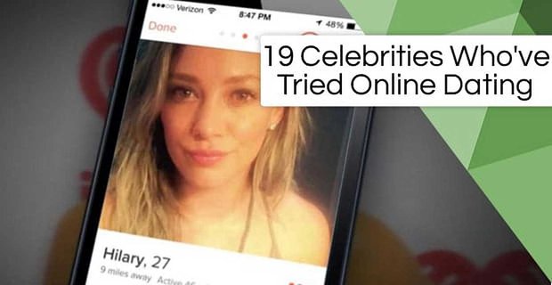 19 celebrytów, którzy próbowali randek online
