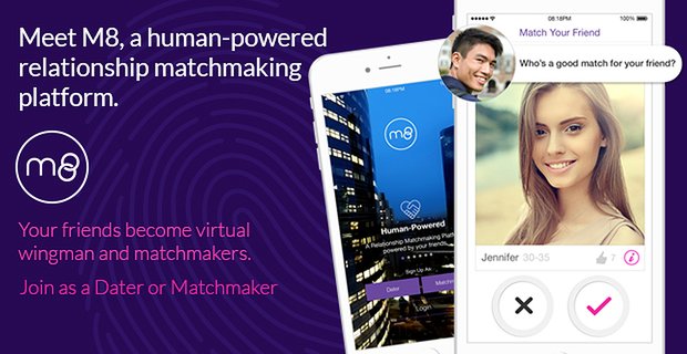 Sur M8, les utilisateurs peuvent jouer à Matchmaker ou se faire installer par leurs amis