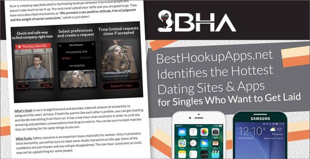 BestHookupApps.net identificeert de heetste datingsites en apps voor singles die seks willen hebben