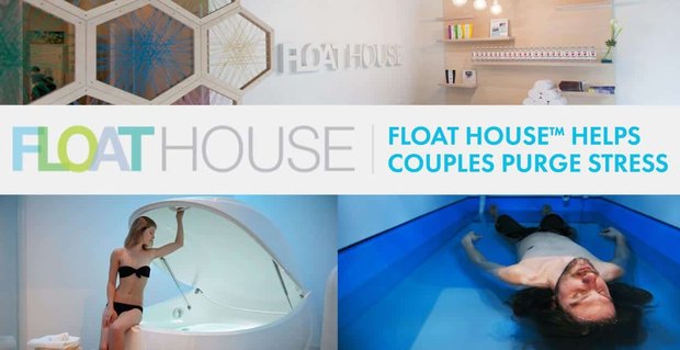 Float House hilft Paaren in Kanada, Stress abzubauen und sich in Tanks für sensorische Deprivation wieder mit sich selbst zu verbinden