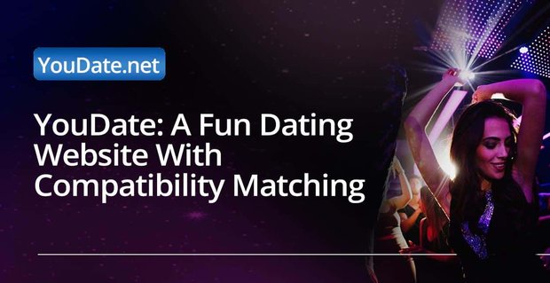 YouDate.net es un sitio web de citas divertido con coincidencia de compatibilidad probada en el tiempo