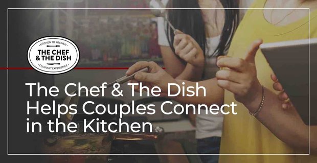 Šéfkuchař a jídlo pomáhají manželským párům spojit se v kuchyni v noci