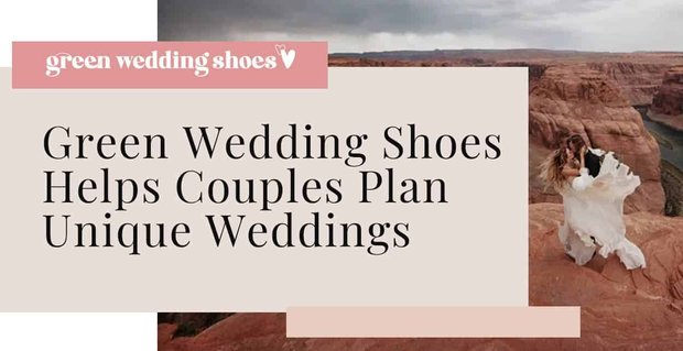 Le scarpe da sposa verdi portano le relazioni al livello successivo con idee di matrimonio uniche