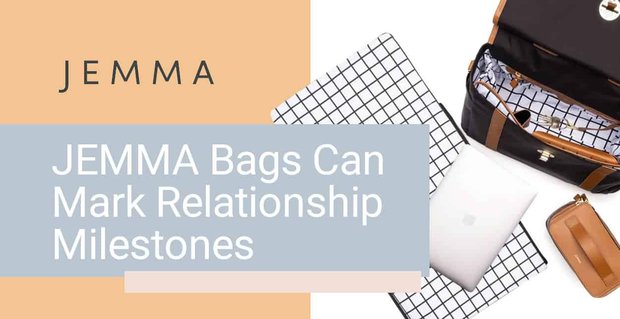 JEMMA propose des sacs élégants et professionnels pour marquer les jalons de la relation